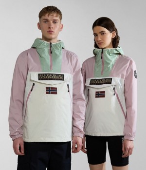 Anoraks Napapijri Rainforest Ripstop Anorak Jacket - Unisex ανδρικα Multicolour | 631MPFUCE