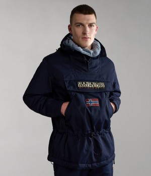 Anoraks Napapijri Skidoo Anorak Jacket ανδρικα σκούρο μπλε | 842KFASTM