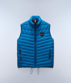 Gilet Napapijri Lapaz Vest ανδρικα μπλε | 278MCKUHQ