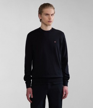 Jumpers Napapijri Decatur Jumper ανδρικα μαυρα | 764OUJNCR