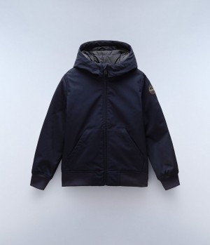 Short Jackets Napapijri Altmann Short Jacket (4-16 YEARS) παιδικα σκούρο μπλε | 834CJTMAI