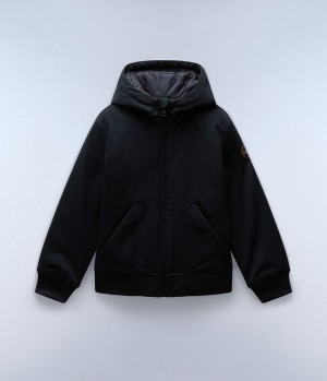 Short Jackets Napapijri Altmann Short Jacket (4-16 YEARS) παιδικα μαυρα | 806CJBIKD