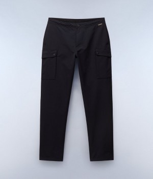 Παντελονι Cargo Napapijri Broc Cargo Trousers ανδρικα μαυρα | 610VHYOPX