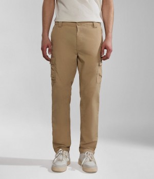 Παντελονι Cargo Napapijri Faber Cargo Trousers ανδρικα Μπεζ | 153RCQIOW