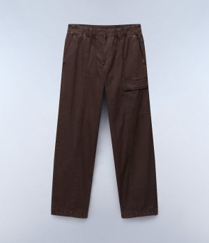 Παντελονι Cargo Napapijri Murg Cargo Trousers γυναικεια καφε | 521RQHOCZ