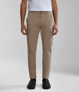 Παντελονι Cargo Napapijri Yasuni Cargo Trousers ανδρικα Μπεζ | 431AHJWFK