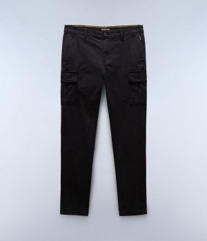 Παντελονι Cargo Napapijri Yasuni Cargo Trousers ανδρικα μαυρα | 406ORZUPQ