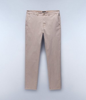 Παντελόνι Chino Napapijri Puyo All-Seasons Chino Trousers ανδρικα Μπεζ | 286TWIAXR