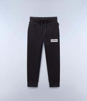 Παντελονι Jogger Napapijri Chamois Joggers (4-16 YEARS) παιδικα μαυρα | 163BLHPXV