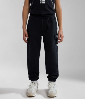 Παντελονι Jogger Napapijri Cree Joggers (4-16 YEARS) παιδικα μαυρα | 408AEXJDM