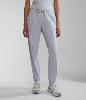 Παντελονι Jogger Napapijri Iaato Summer Joggers γυναικεια ανοιχτο γκρι | 583LWVXAK