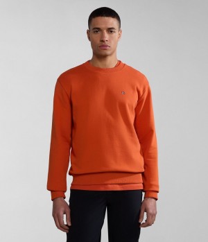 Φούτερ Napapijri Balis Summer Sweatshirt ανδρικα πορτοκαλι | 710IHNCRX