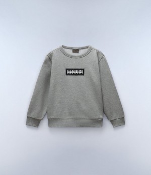 Φούτερ Napapijri Chamois Sweatshirt (4-16 YEARS) παιδικα γκρι | 390BAGQCH