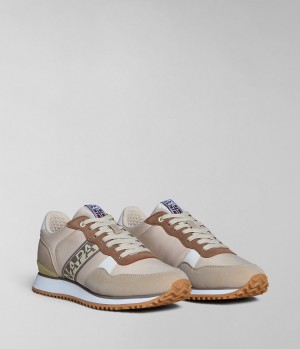 αθλητικα Napapijri Cosmos Trainers ανδρικα Μπεζ | 450AOUGJB