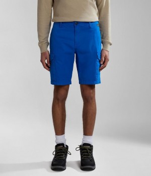 Σορτσ Napapijri Deline Bermuda Shorts ανδρικα μπλε | 036XLNFRA