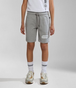 Σορτσ Napapijri Kitik Bermuda Shorts (4-16 YEARS) παιδικα γκρι | 739VRLQFE