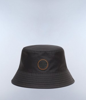 καπελα Napapijri Reuss Bucket Hat ανδρικα μαυρα | 612PAKEFM