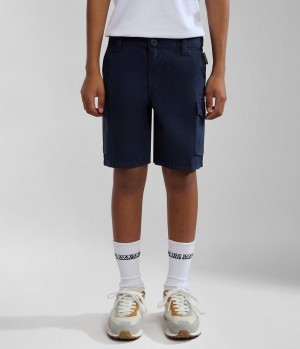 Σορτσ Napapijri Whati Bermuda Shorts (4-16 YEARS) παιδικα σκούρο μπλε | 927ILPUCW