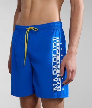 Αγωνιστικο Μαγιο Napapijri Box Swimming Trunks ανδρικα μπλε | 637WGVFKQ