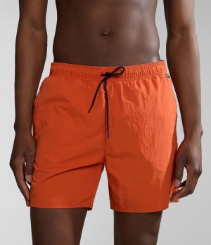 Αγωνιστικο Μαγιο Napapijri Haldane Swimming Trunks ανδρικα πορτοκαλι | 764ERXZNU