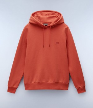 Φουτερ με Κουκουλα Napapijri Nina Winter Hoodie γυναικεια κοκκινα | 601EACUWP