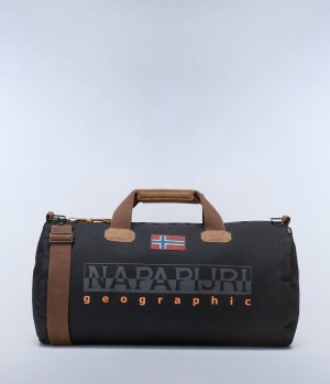 duffle τσαντεσ Napapijri Bering Duffle Bag γυναικεια μαυρα | 293XOMSCV