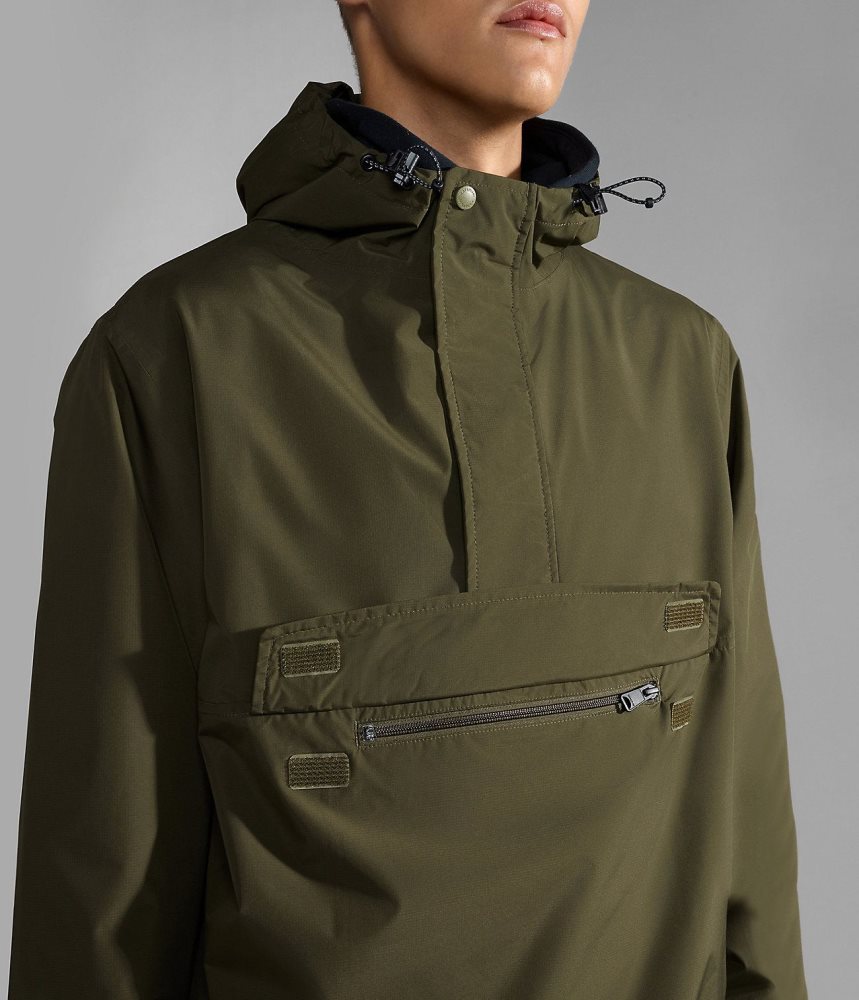 Anoraks Napapijri Freestrider Anorak Jacket ανδρικα Χακί πρασινο | 605XISTKB