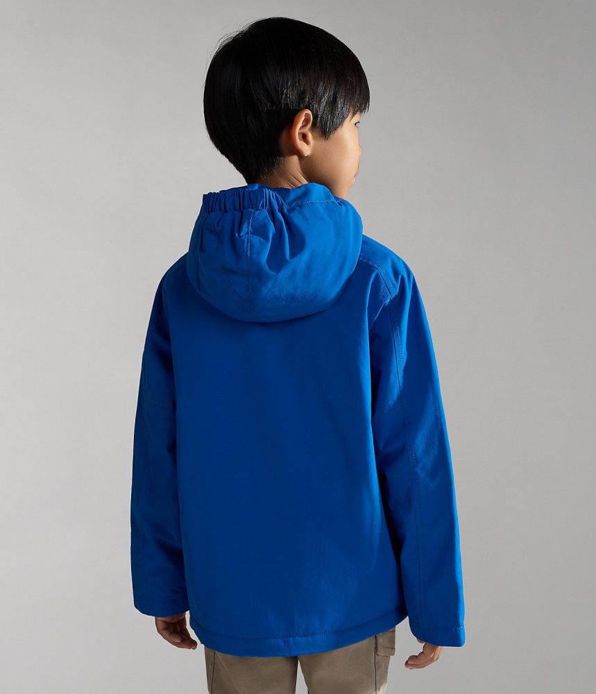 Anoraks Napapijri Northfarer Winter Anorak Jacket (4-16 YEARS) παιδικα ανοιχτο μπλε | 213PFNDJX