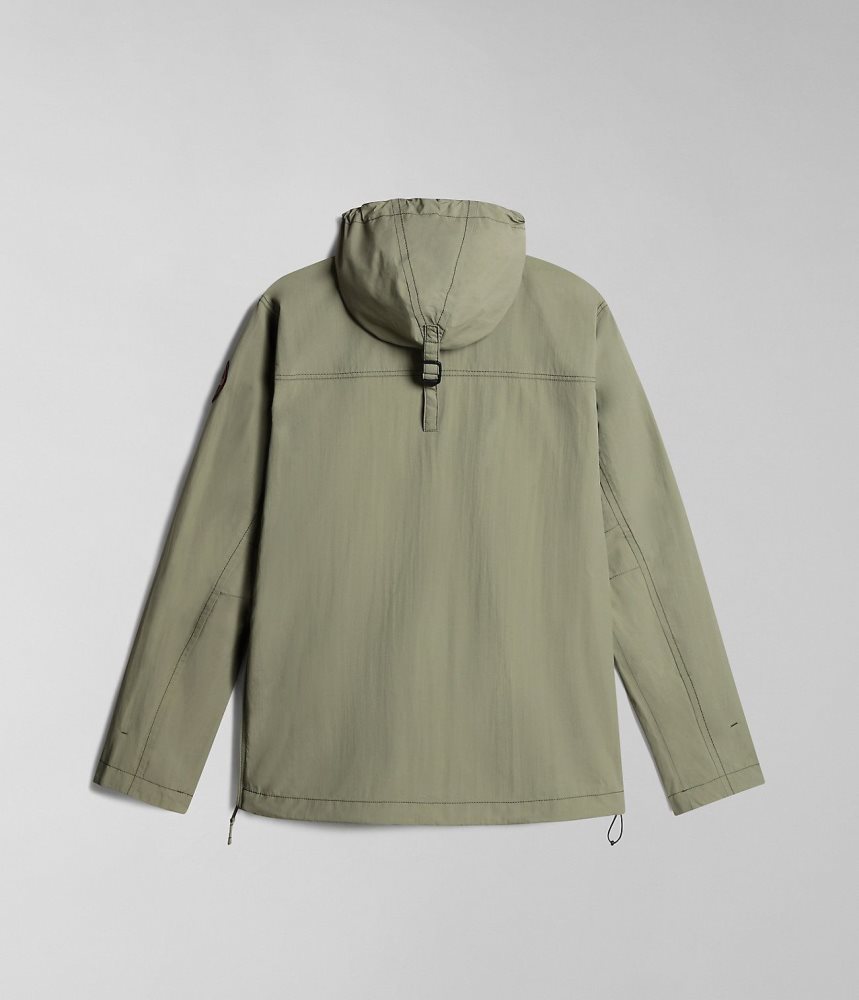 Anoraks Napapijri Rainforest Summer Anorak Jacket ανδρικα πρασινο | 945EBARJL