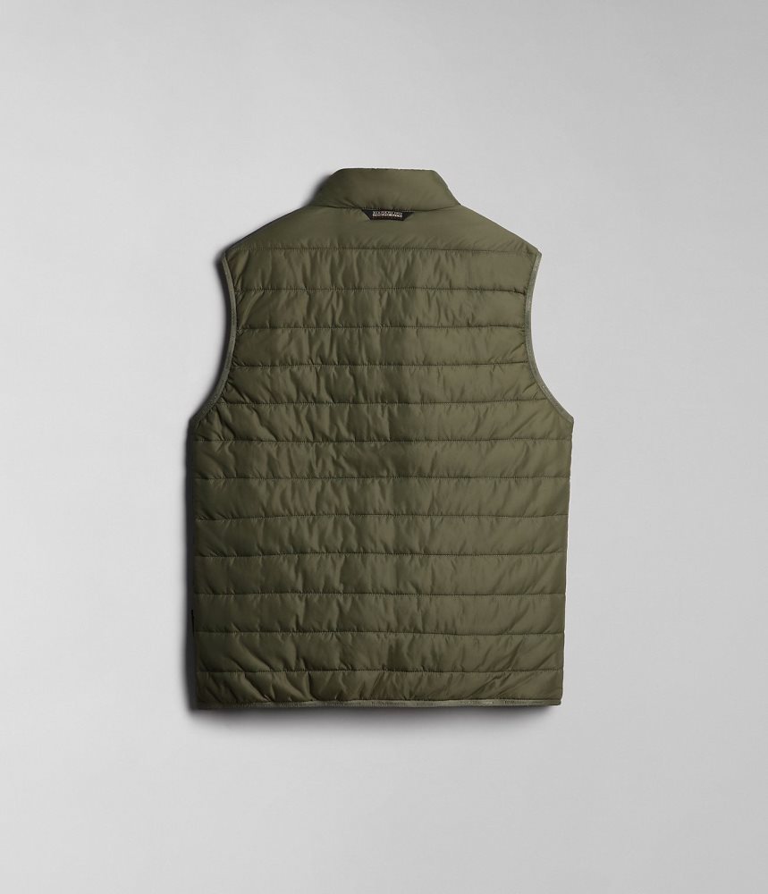 Gilet Napapijri Acalmar Vest ανδρικα πρασινο | 183GODSUV