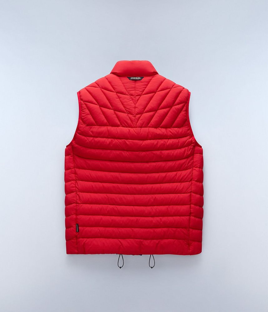 Gilet Napapijri Lapaz Vest ανδρικα κοκκινα | 876ODFENM