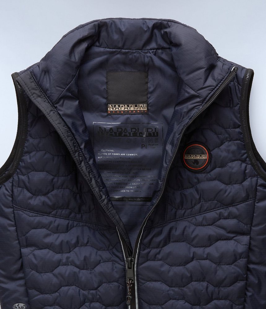 Gilet Napapijri Sarine Vest (4-16 YEARS) παιδικα σκούρο μπλε | 056RMHEVB