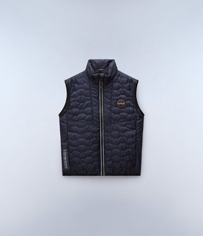 Gilet Napapijri Sarine Vest (4-16 YEARS) παιδικα σκούρο μπλε | 056RMHEVB