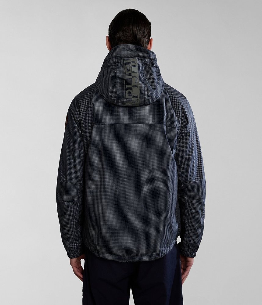 Lightweight Jackets Napapijri Makay Windbreaker with Dyneema ανδρικα σκούρο μπλε | 241UTHPLD