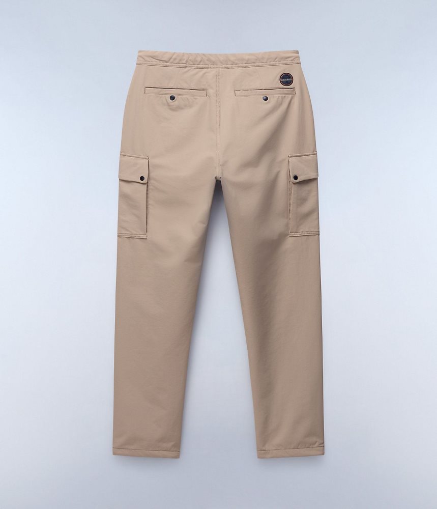 Παντελονι Cargo Napapijri Broc Cargo Trousers ανδρικα Μπεζ | 102OGCZXB