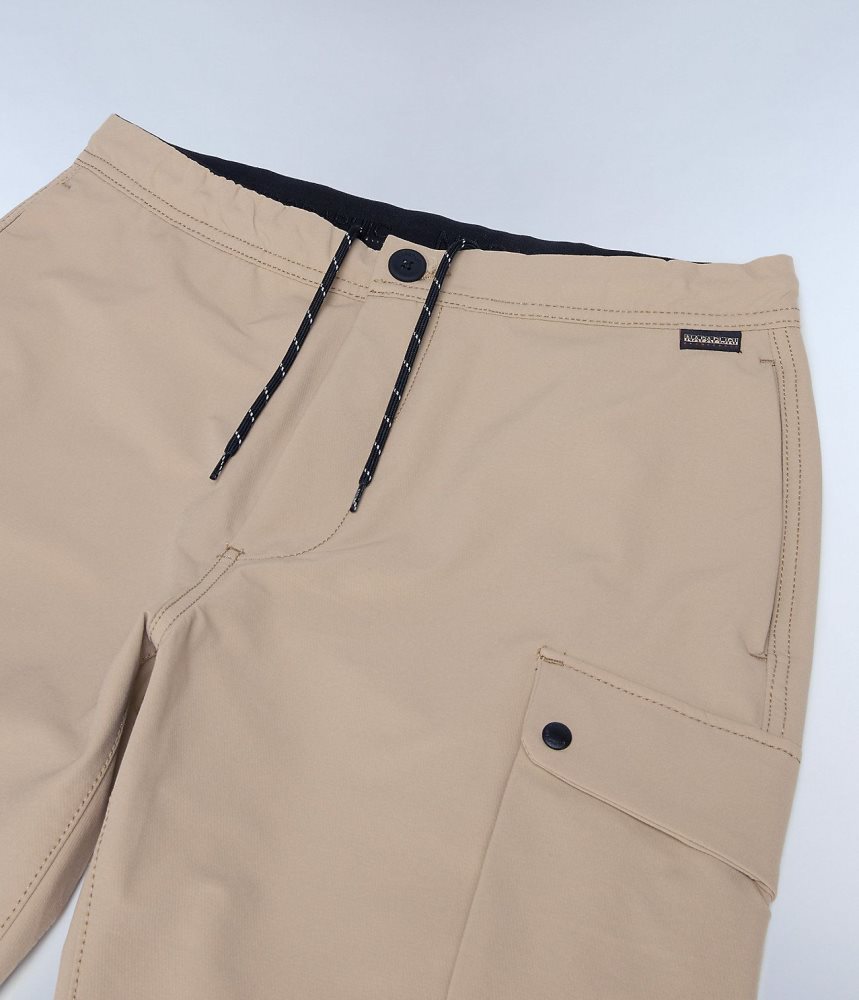 Παντελονι Cargo Napapijri Broc Cargo Trousers ανδρικα Μπεζ | 102OGCZXB