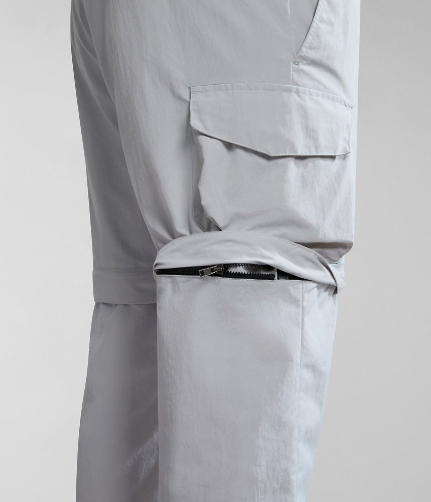 Παντελονι Cargo Napapijri Circular Cargo Trousers by Moreno Ferrari ανδρικα γκρι | 712MCTKSG