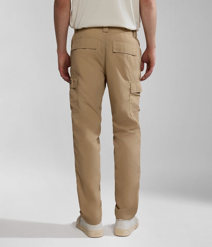 Παντελονι Cargo Napapijri Faber Cargo Trousers ανδρικα Μπεζ | 153RCQIOW