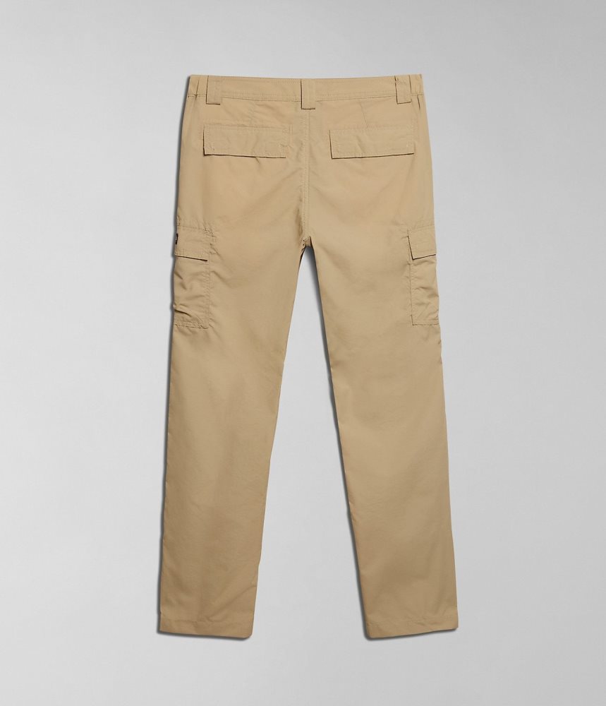 Παντελονι Cargo Napapijri Faber Cargo Trousers ανδρικα Μπεζ | 153RCQIOW