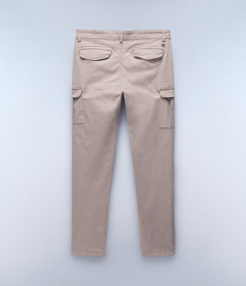 Παντελονι Cargo Napapijri Yasuni Cargo Trousers ανδρικα Μπεζ | 630UGDNIA