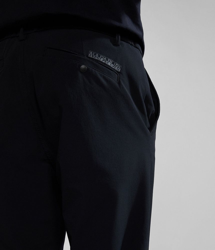 Παντελονι Jogger Napapijri Dease Tech Trousers ανδρικα μαυρα | 423MESQUW