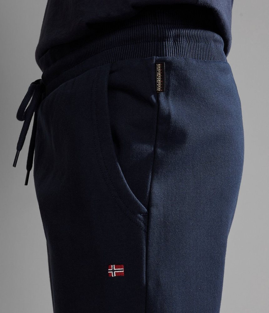 Παντελονι Jogger Napapijri Malis Fleece Trousers ανδρικα σκούρο μπλε | 632UFWGJP