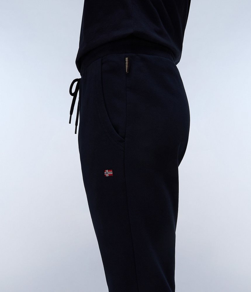 Παντελονι Jogger Napapijri Malis Fleece Trousers ανδρικα σκούρο μπλε | 632UFWGJP