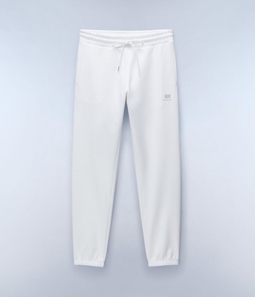 Παντελονι Jogger Napapijri Nina Winter Joggers γυναικεια ασπρα | 893MPGCFL