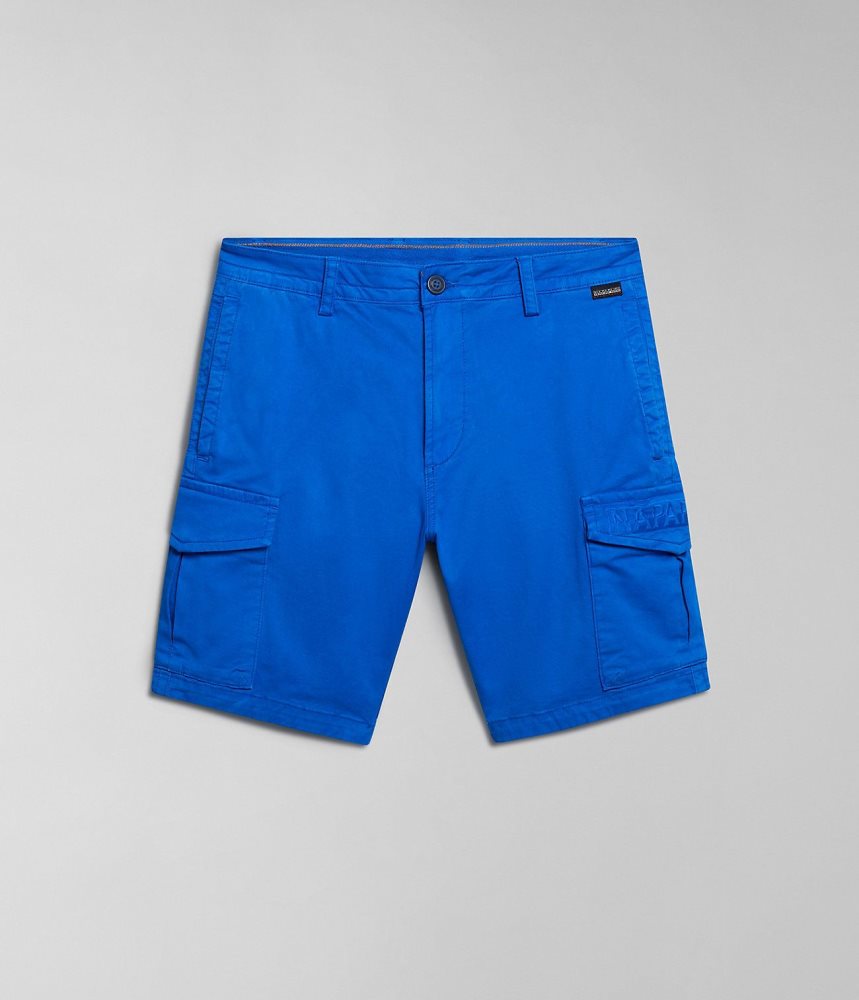 Σορτσ Napapijri Deline Bermuda Shorts ανδρικα μπλε | 036XLNFRA