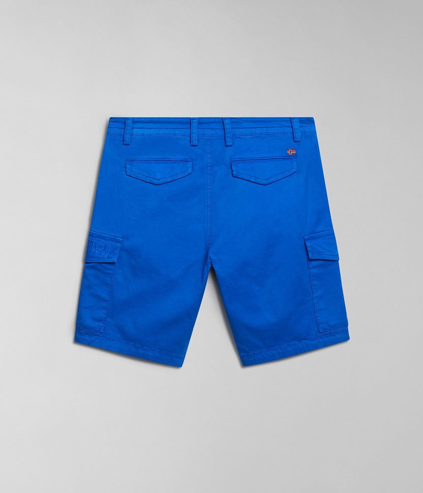 Σορτσ Napapijri Deline Bermuda Shorts ανδρικα μπλε | 036XLNFRA