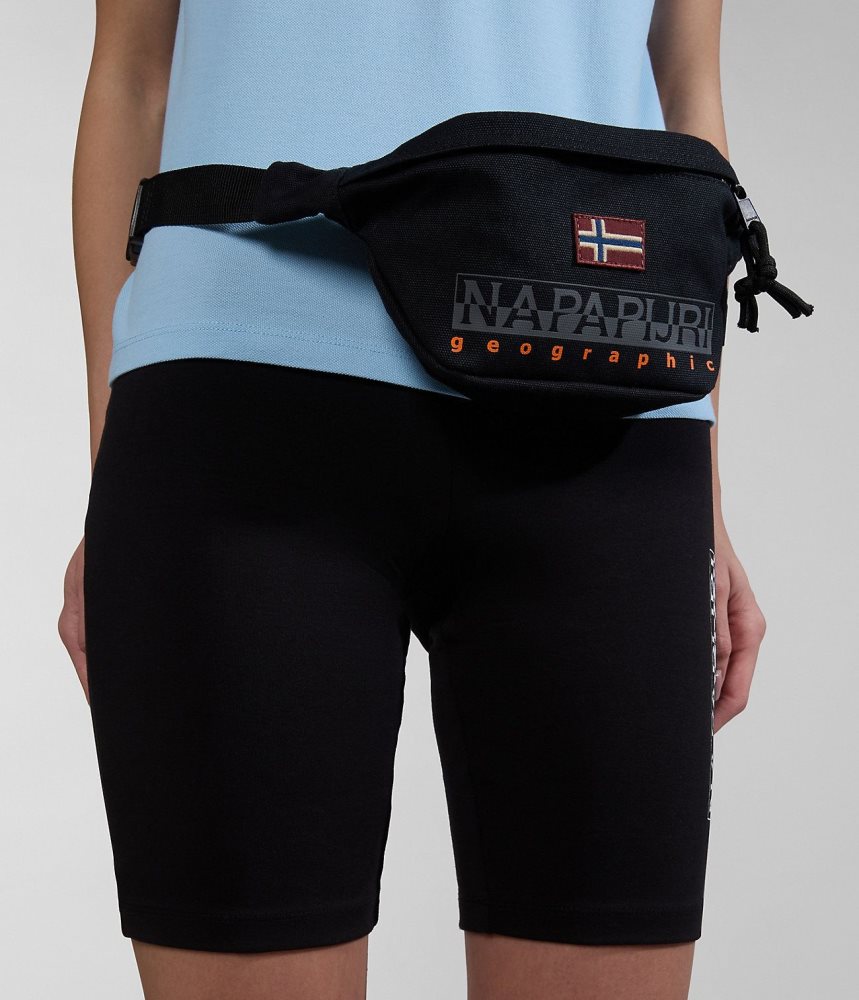 Τσαντεσ Napapijri Hering Waist Bag παιδικα μαυρα | 769XSRBFD