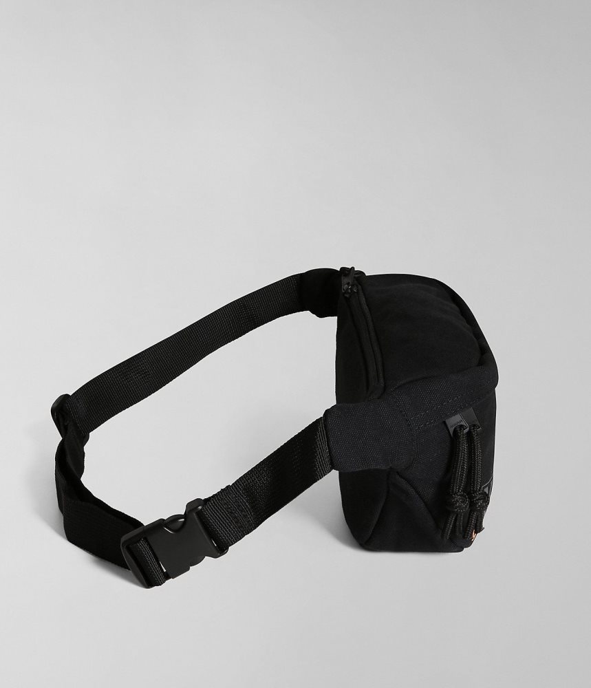 Τσαντεσ Napapijri Hering Waist Bag παιδικα μαυρα | 769XSRBFD