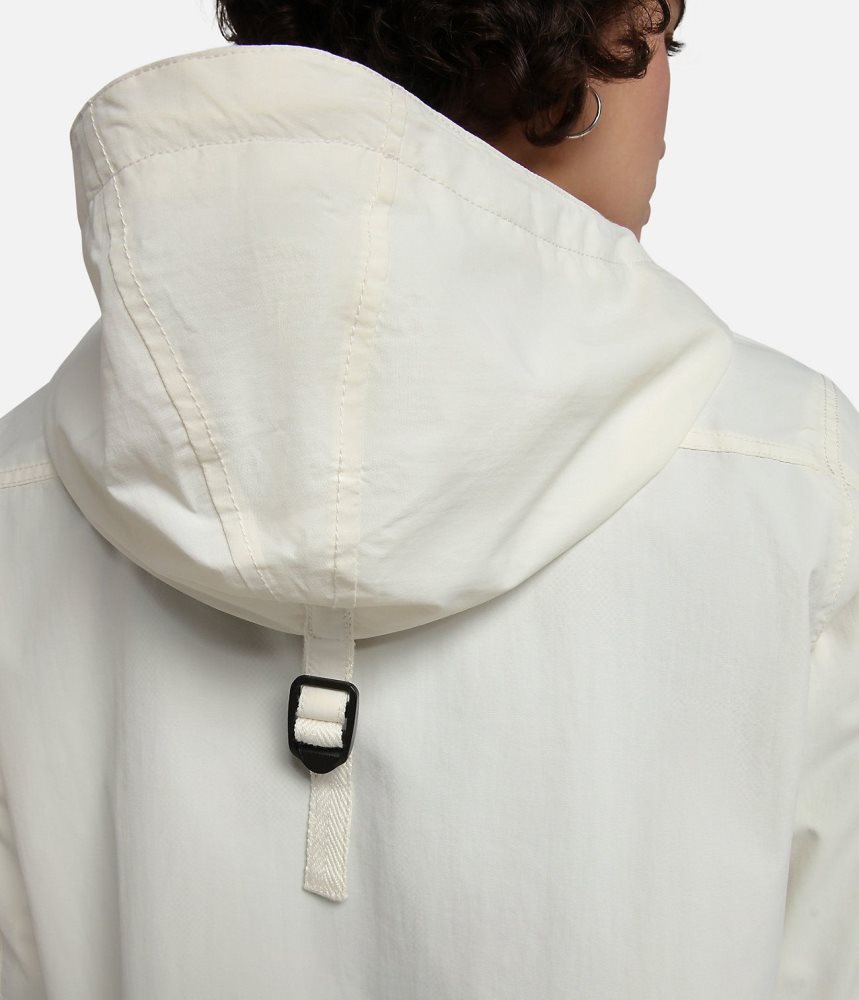 Αντιανεμικό Napapijri Rainforest Summer Anorak Jacket γυναικεια ασπρα | 071KXIMHP