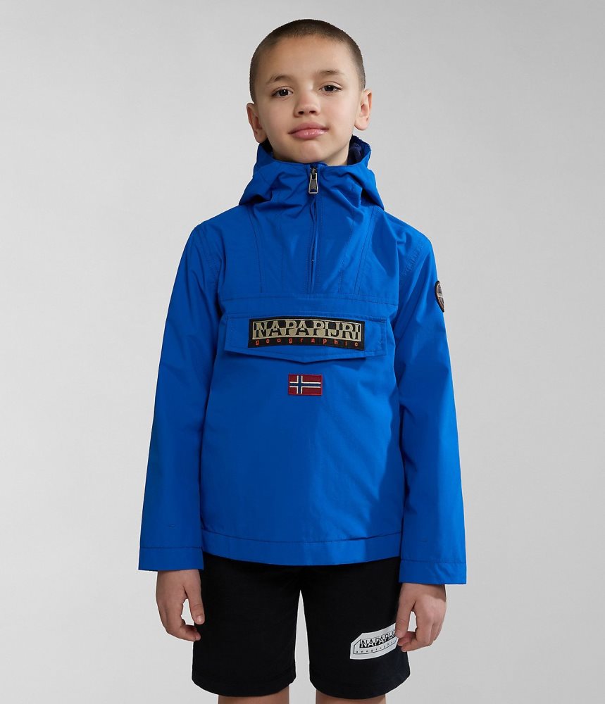 Αντιανεμικό Napapijri Rainforest Summer Anorak Jacket (4-16 YEARS) παιδικα μπλε | 049BZOMQL